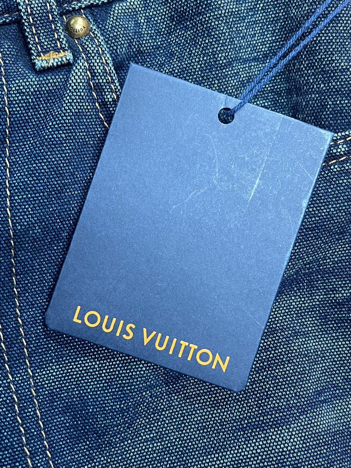 Louis Vuitton Louis Vuitton x Nigo Denim Shorts Size US 29 - 8 Thumbnail