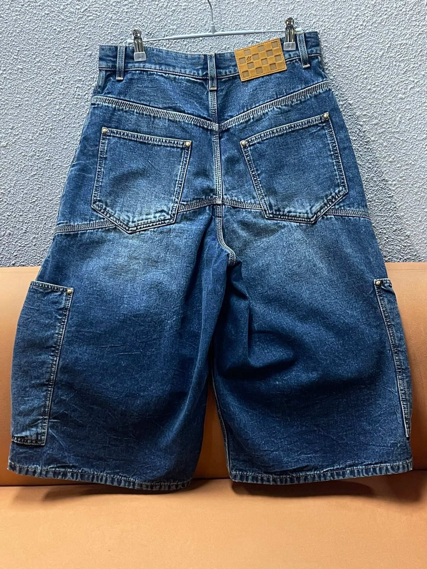 Louis Vuitton Louis Vuitton x Nigo Denim Shorts Size US 29 - 2 Thumbnail