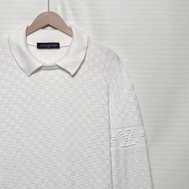 Louis Vuitton Louis Vuitton Men's Solid Collar Pullover Size US XXL / EU 58 / 5 - 3 Thumbnail