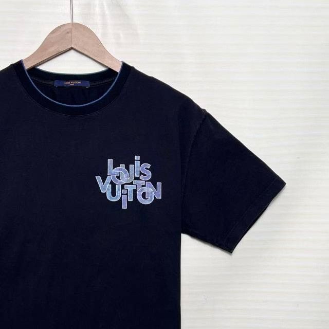 Louis Vuitton LV Gradient Check Short-Sleeve T-Shirt Size US L / EU 52-54 / 3 - 3 Thumbnail