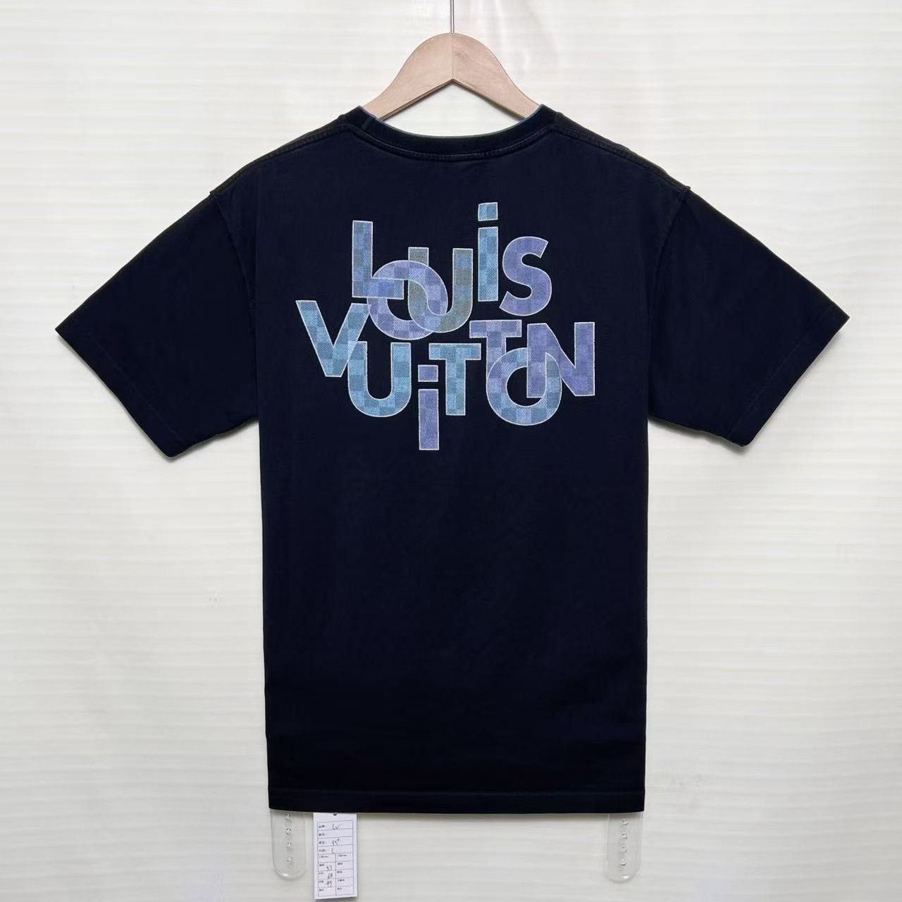 Louis Vuitton LV Gradient Check Short-Sleeve T-Shirt Size US L / EU 52-54 / 3 - 2 Thumbnail