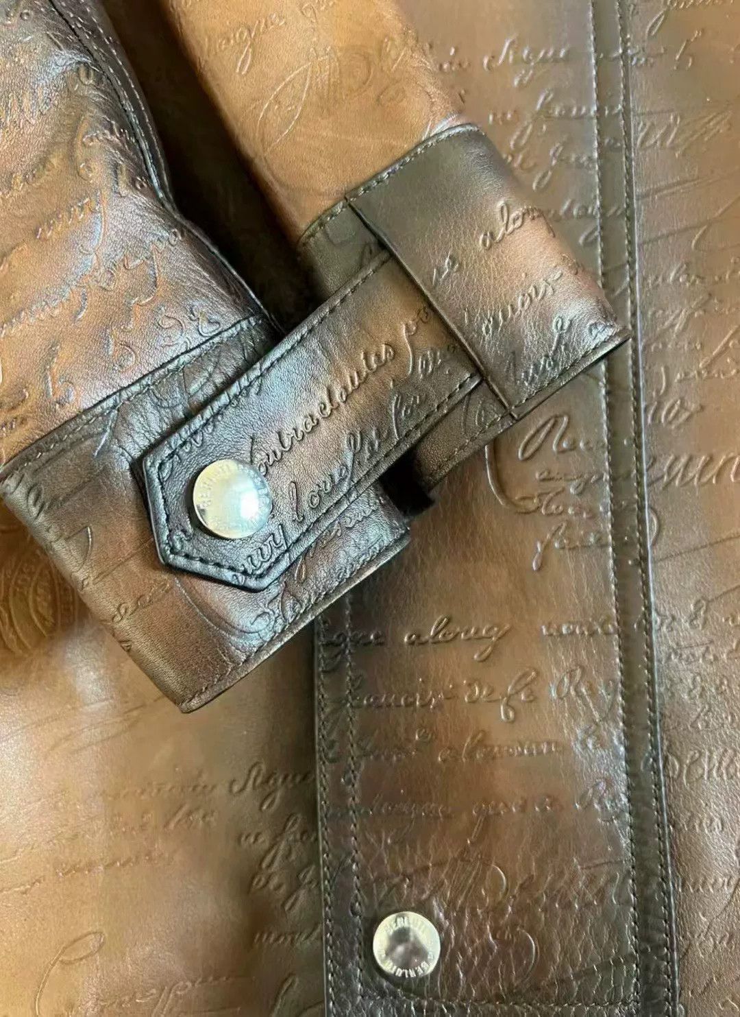 Berluti Berluti Runway Burnished Leather Trench Coat Size US M / EU 48-50 / 2 - 4 Thumbnail
