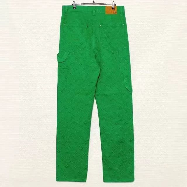 Louis Vuitton Louis Vuitton Runway Cargo Solid Jeans Men's Size US 33 - 2 Thumbnail