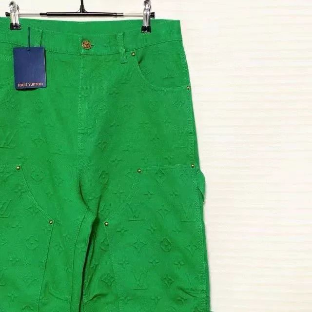 Louis Vuitton Louis Vuitton Runway Cargo Solid Jeans Men's Size US 33 - 3 Thumbnail