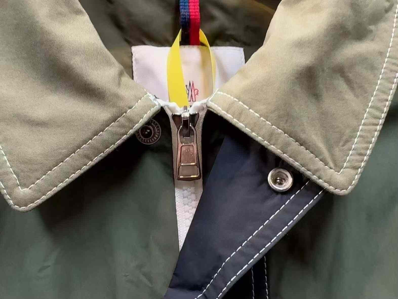 Moncler Moncler Colorblock Logo Collar Utility Jacket Size US S / EU 44-46 / 1 - 3 Thumbnail