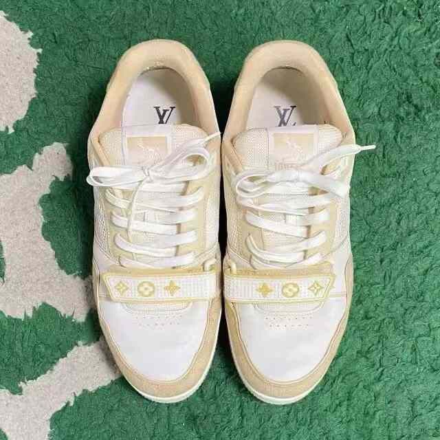 Louis Vuitton Louis Vuitton Trainer Men's Low-Top Sneakers Size US 9 / EU 42 - 3 Thumbnail