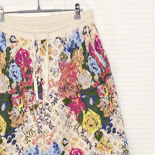 Louis Vuitton Louis Vuitton FW22 Logo Floral Jacquard Shorts Size US 30 / EU 46 - 3 Thumbnail