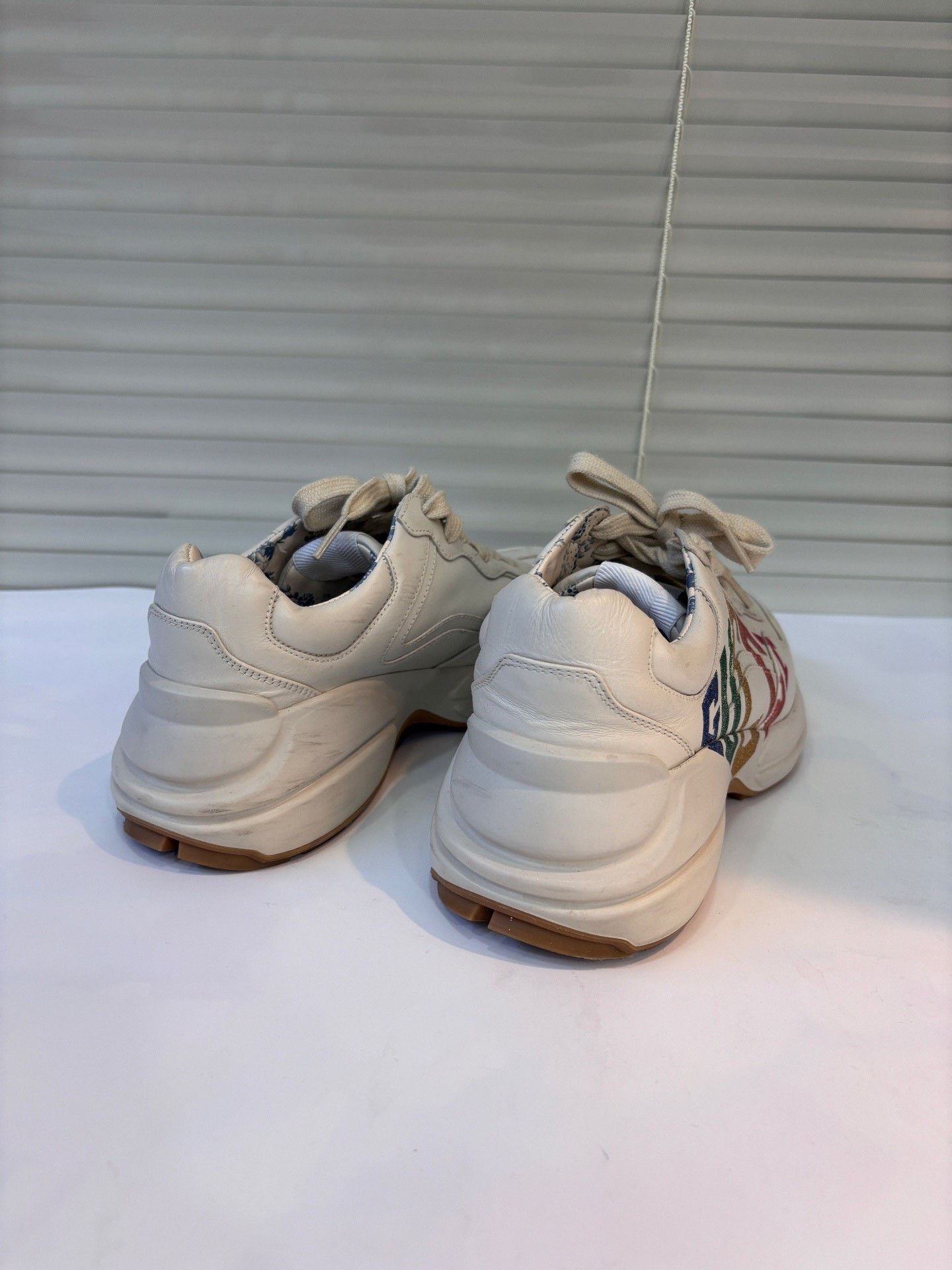 Gucci Gucci Classic Rainbow Logo Dad Shoes Size US 5 / IT 35 - 5 Thumbnail