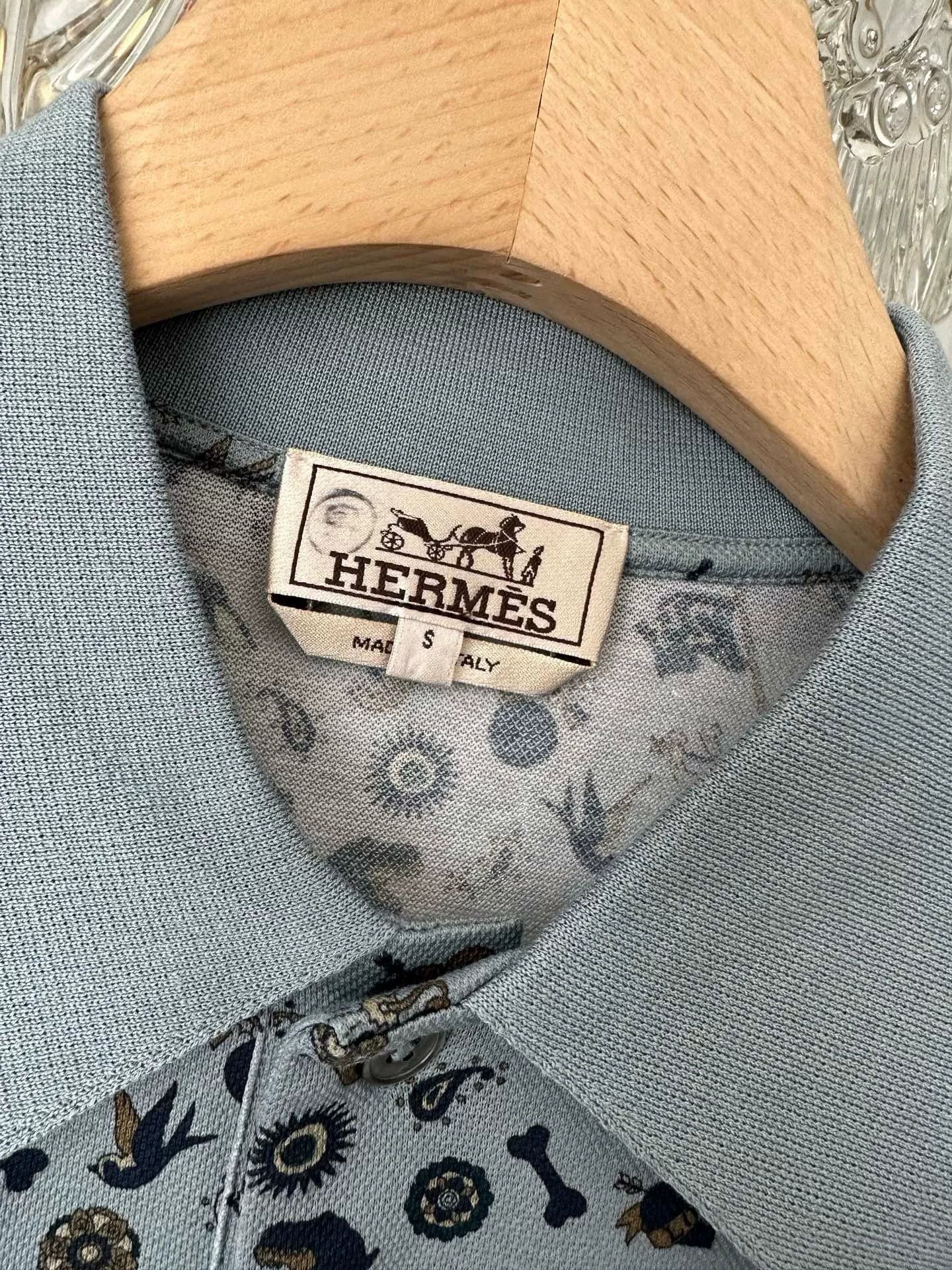 Hermes Hermes Loose-Fit Men's Short-Sleeve Polo Size US S / EU 44-46 / 1 - 5 Thumbnail