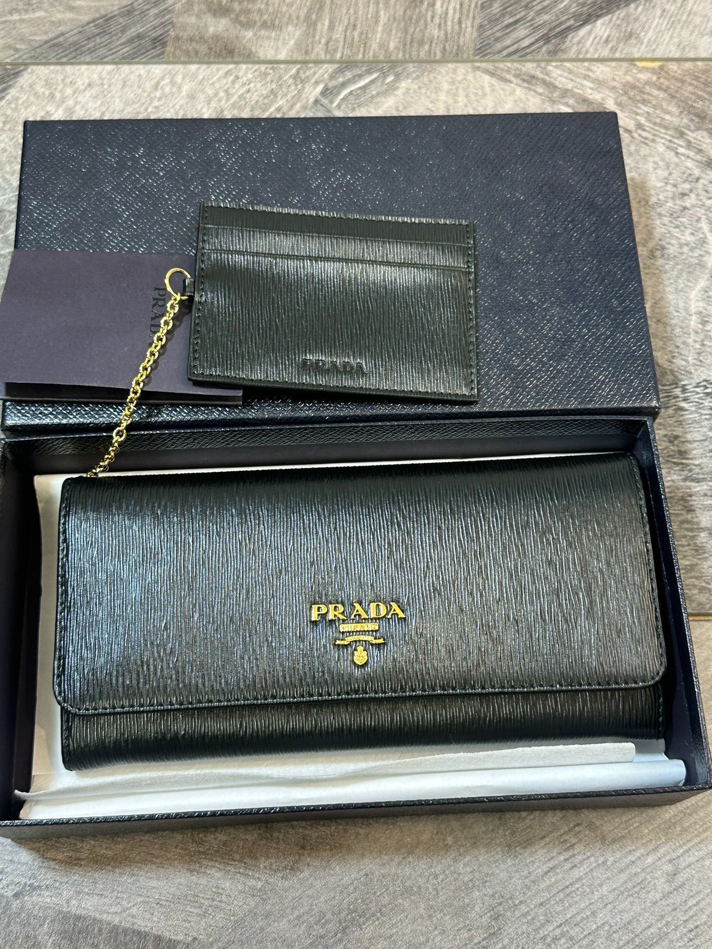 Prada Prada Long Wallet with Card Case Size ONE SIZE - 5 Thumbnail