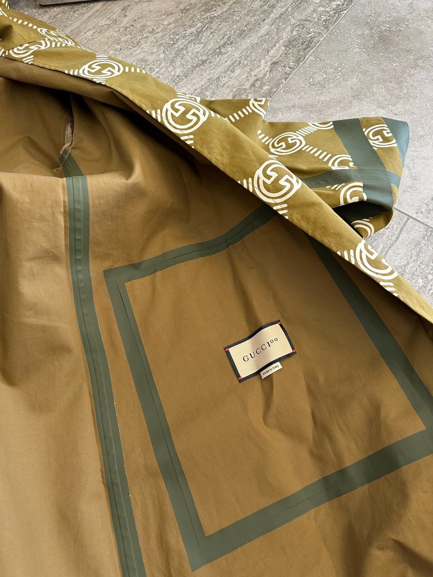 Gucci Gucci 100th Anniversary Logo Hooded Trench Size XS / US 0-2 / IT 36-38 - 5 Thumbnail