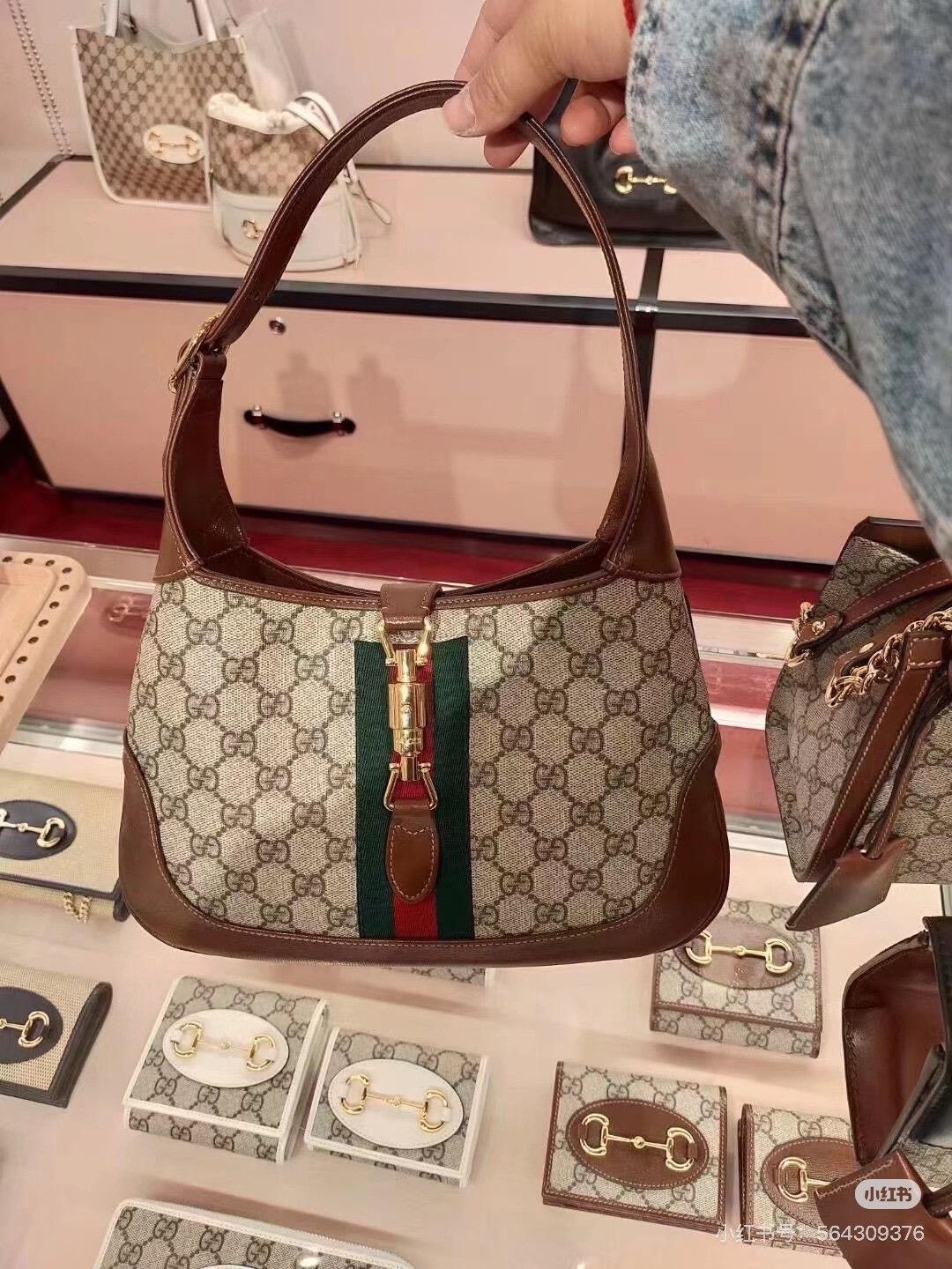 Gucci Gucci Jackie 1961 GG Monogram Bag Size ONE SIZE - 5 Thumbnail