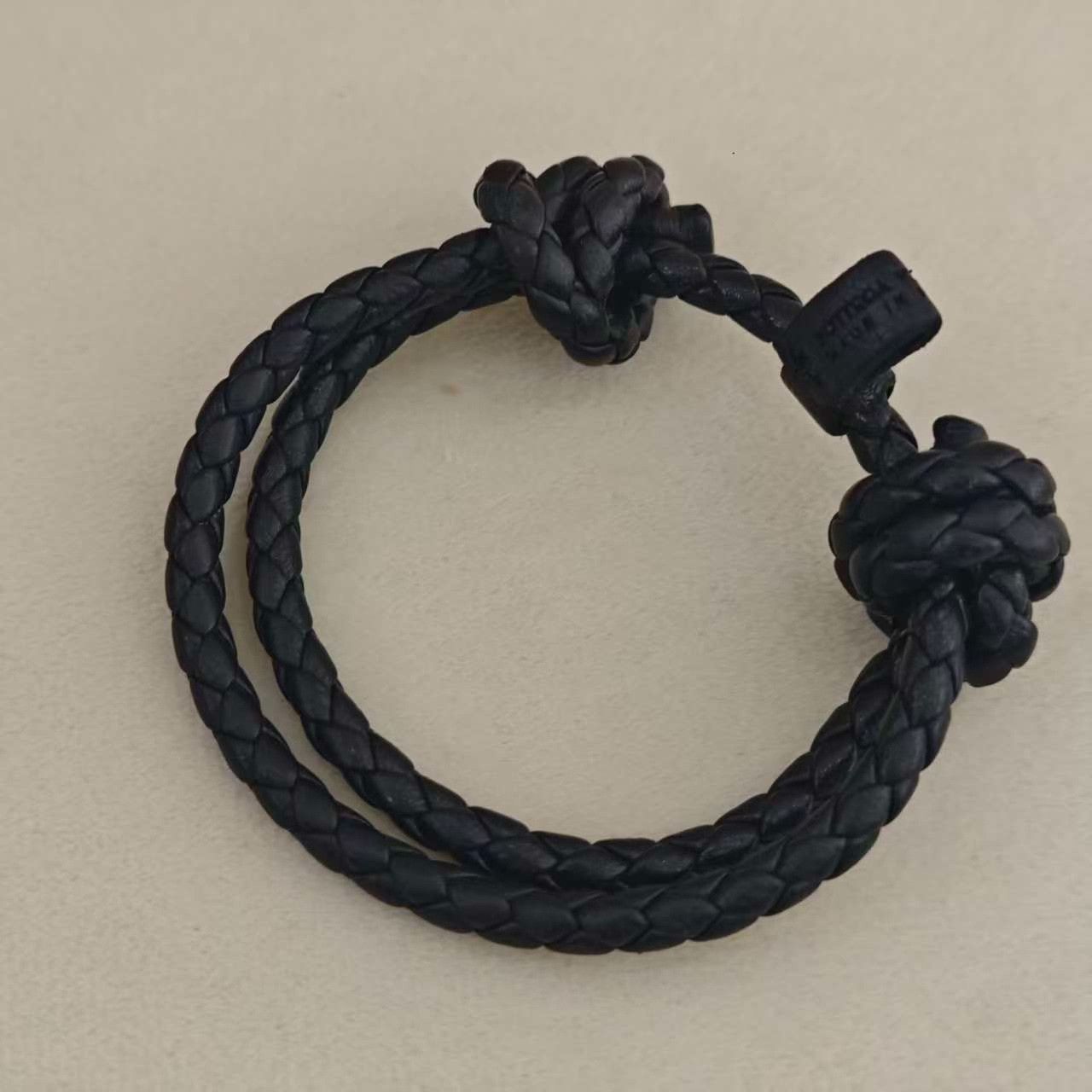 Bottega Veneta Bottega Veneta Woven Lambskin Unisex Bracelet Size ONE SIZE - 2 Thumbnail