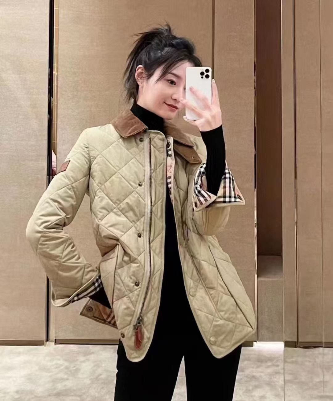 Burberry Burberry Beige Cotton Coat XS Size XS / US 0-2 / IT 36-38 - 2 Thumbnail