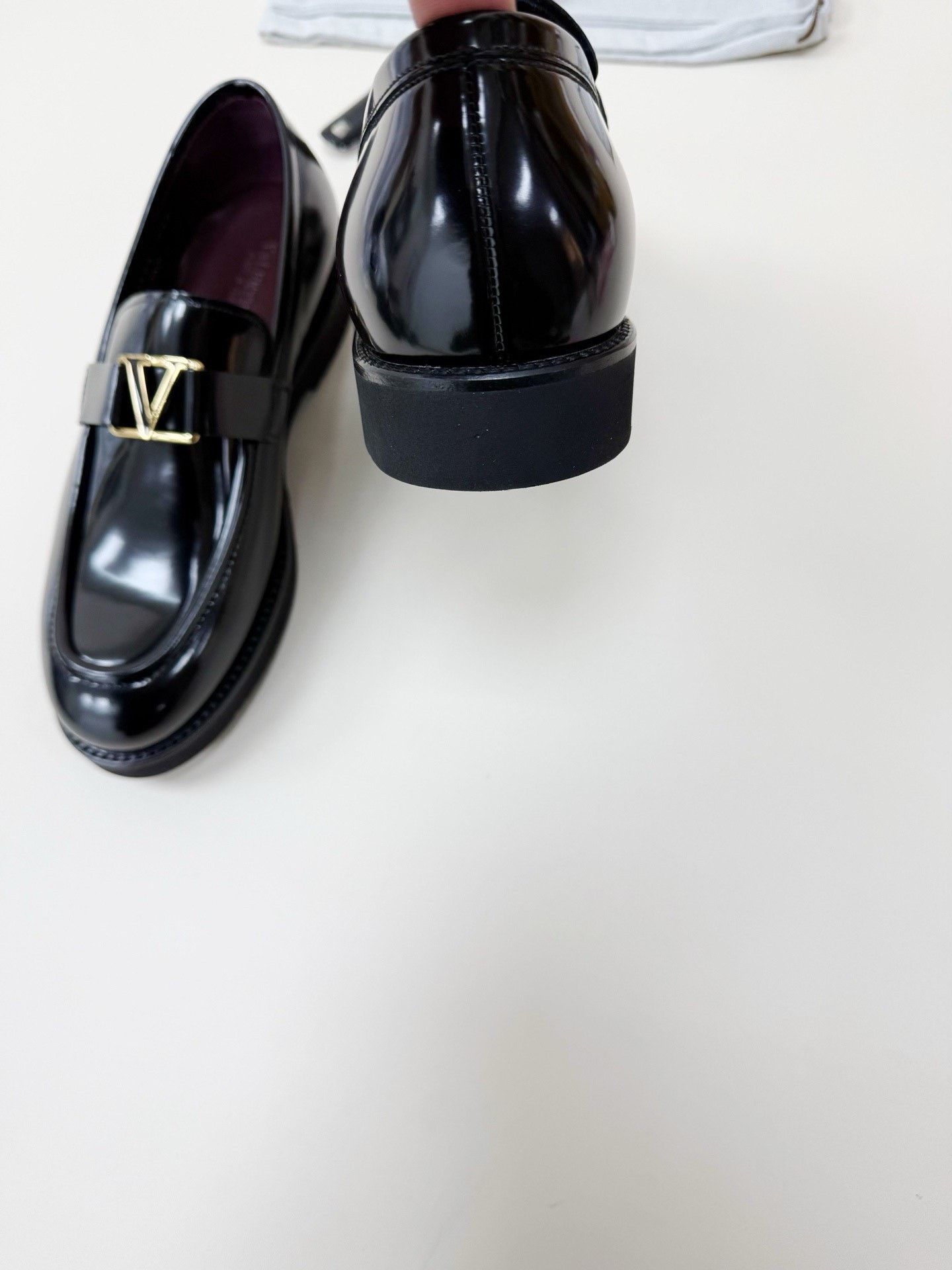 Valentino Valentino Thick-Soled Casual Leather Shoes Size US 7 / IT 37 - 7 Thumbnail
