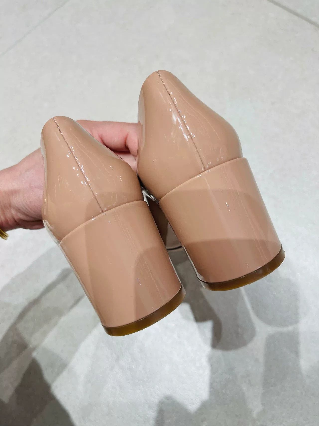 Salvatore Ferragamo Salvatore Ferragamo Block Heel Pumps Size US 5 / IT 35 - 5 Thumbnail