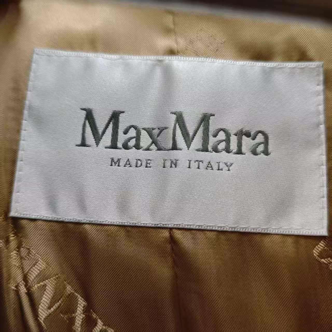 Max Mara MaxMara Camel Hair Blazer Collar Coat Size S / US 4 / IT 40 - 3 Thumbnail