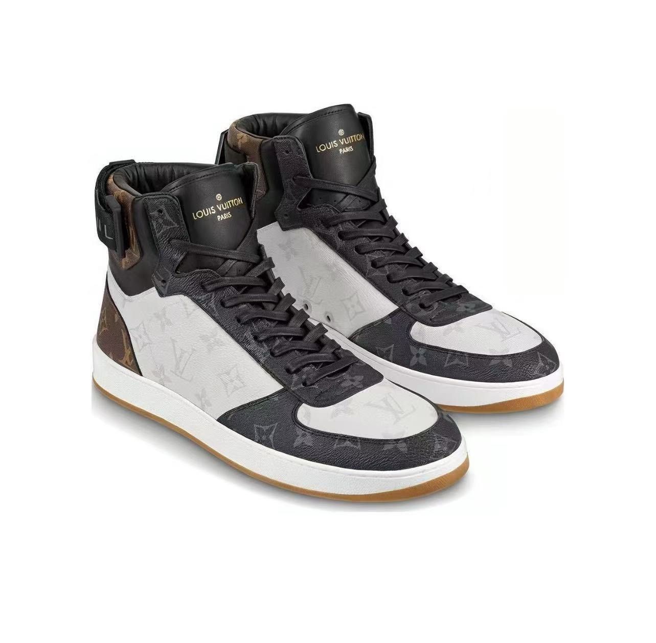 Louis Vuitton LV Classic Rivoli High-top Shoes Size US 8.5 / EU 41-42 - 2 Thumbnail