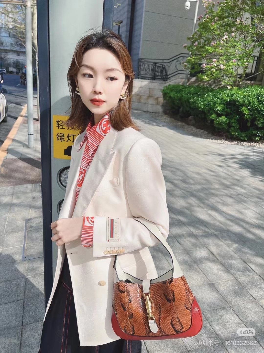 Gucci Gucci Jackie 1961 Snake Skin Bag Size ONE SIZE - 7 Thumbnail