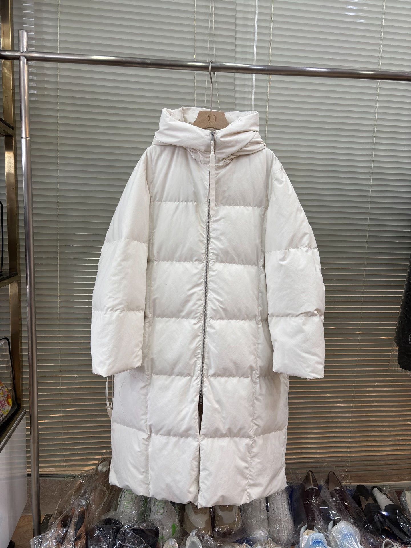 Jil Sander JIL SANDER White Down Jacket Size XS / US 0-2 / IT 36-38 - 2 Thumbnail