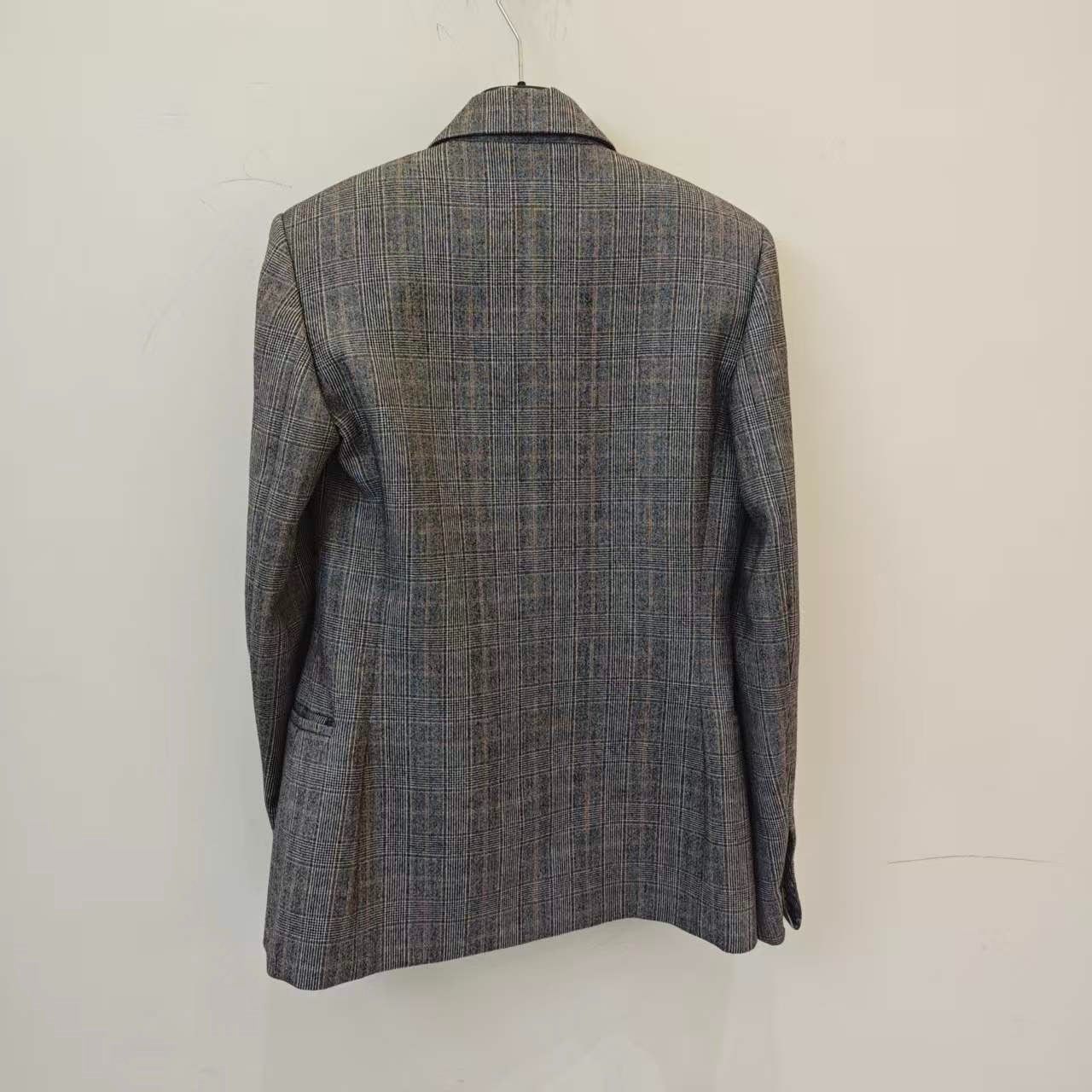 Balenciaga Balenciaga Gray Single-Breasted Blazer Size XXS / US 00 / IT 34 - 2 Thumbnail