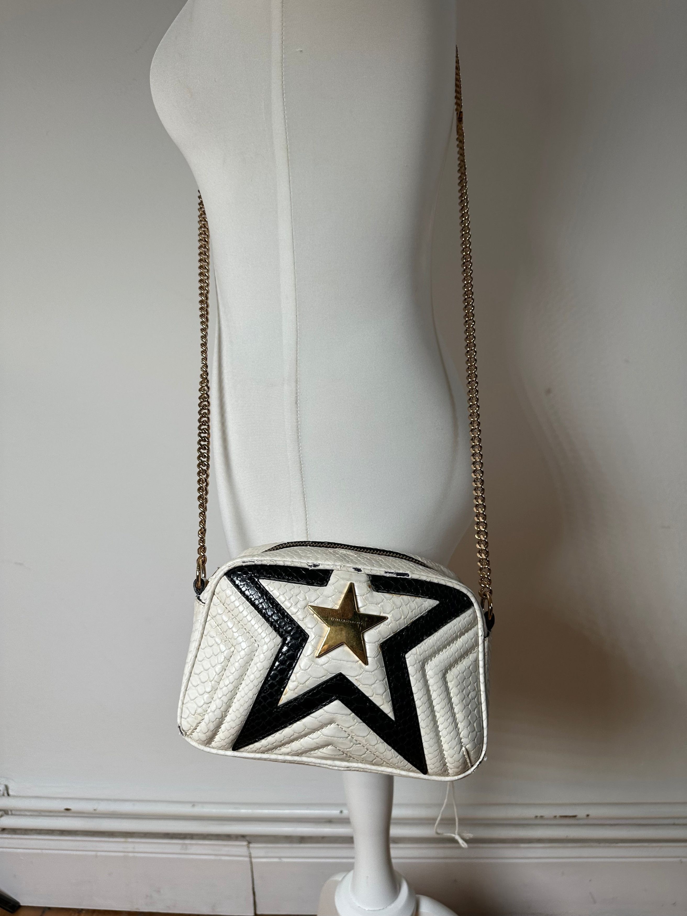 Stella McCartney Vintage Stella Mc Cartney Snake Emblossed Vegan Leather Shou Size ONE SIZE - 13 Thumbnail