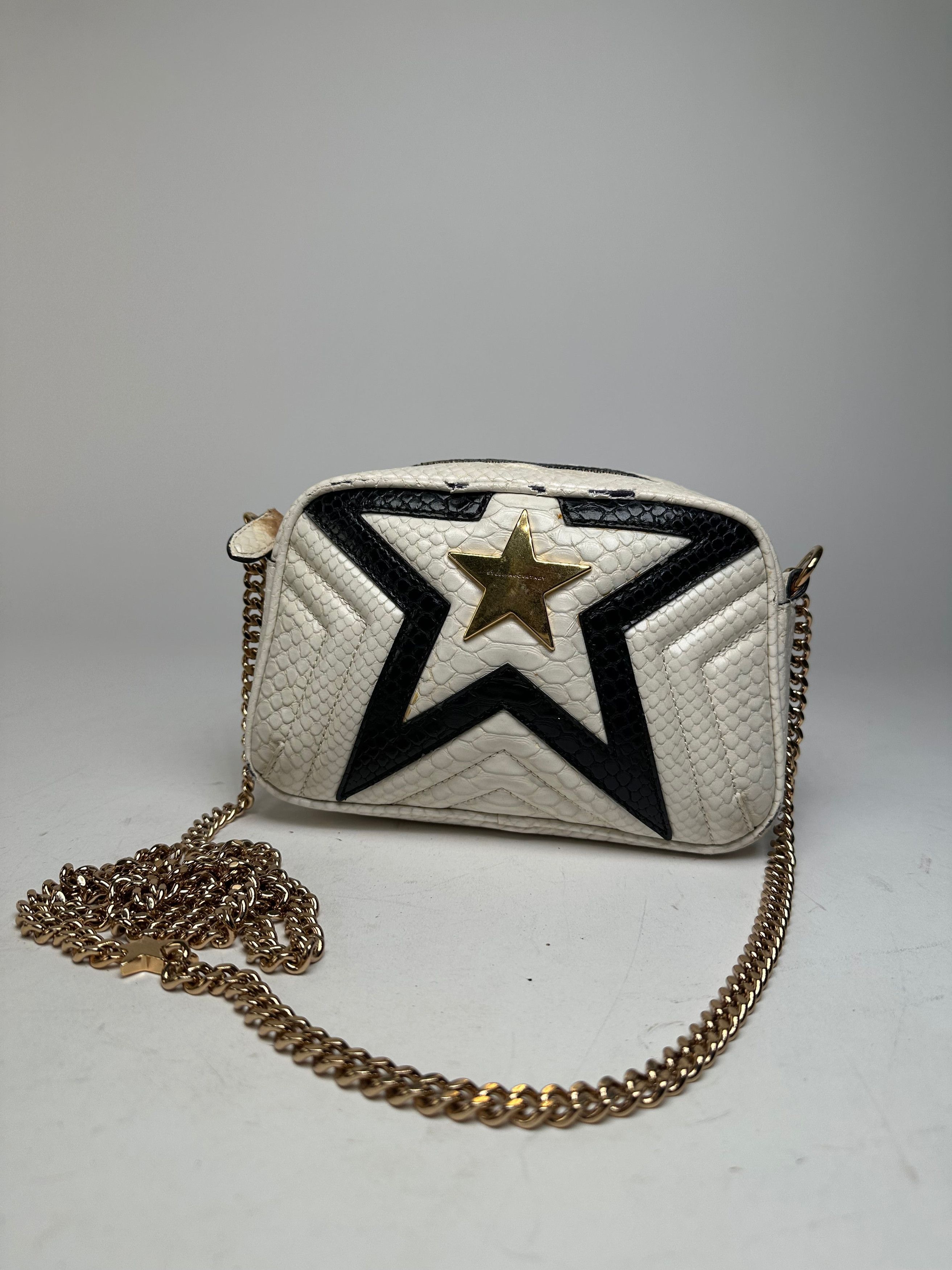 Stella McCartney Vintage Stella Mc Cartney Snake Emblossed Vegan Leather Shou Size ONE SIZE - 14 Thumbnail