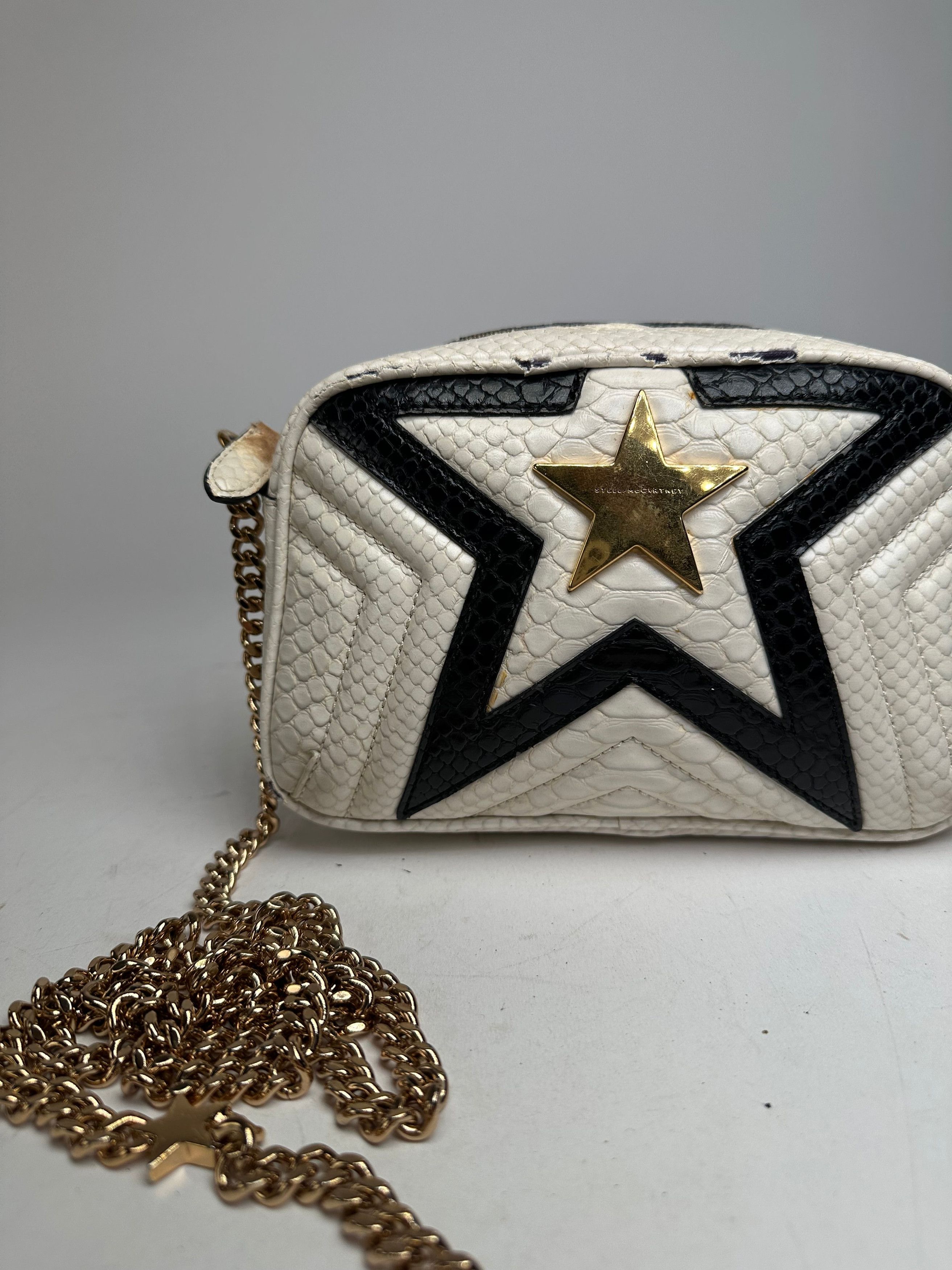 Stella McCartney Vintage Stella Mc Cartney Snake Emblossed Vegan Leather Shou Size ONE SIZE - 7 Thumbnail