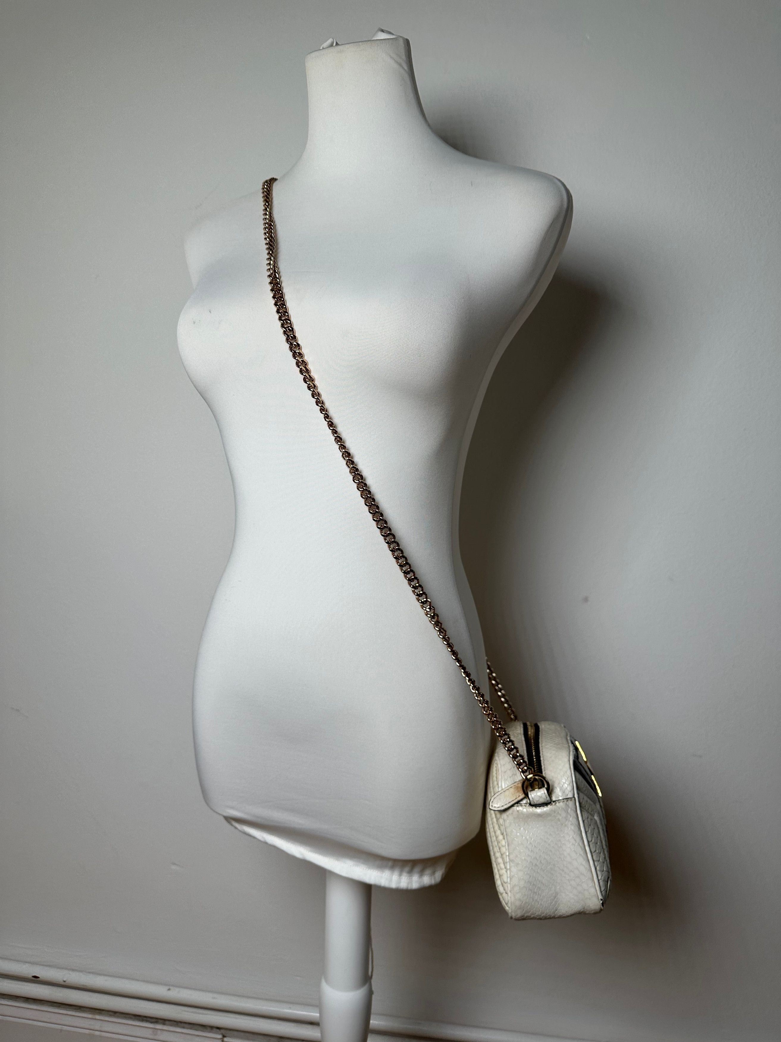 Stella McCartney Vintage Stella Mc Cartney Snake Emblossed Vegan Leather Shou Size ONE SIZE - 4 Thumbnail