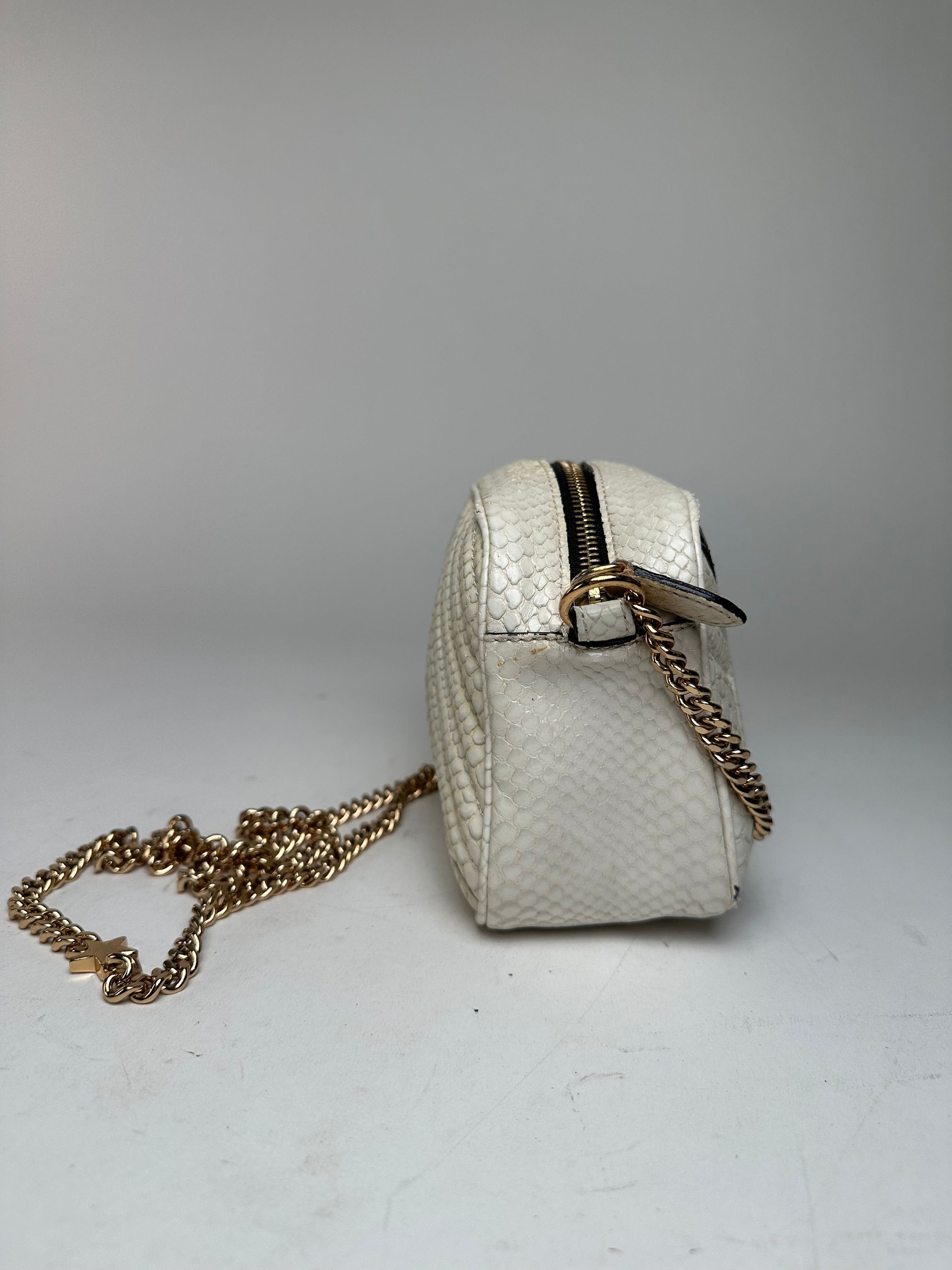 Stella McCartney Vintage Stella Mc Cartney Snake Emblossed Vegan Leather Shou Size ONE SIZE - 9 Thumbnail