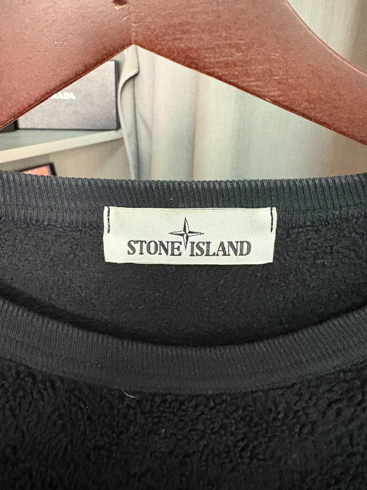 Stone Island Stone Island Fleece Black Hoodie XXL Men Size US XXL / EU 58 / 5 - 3 Thumbnail