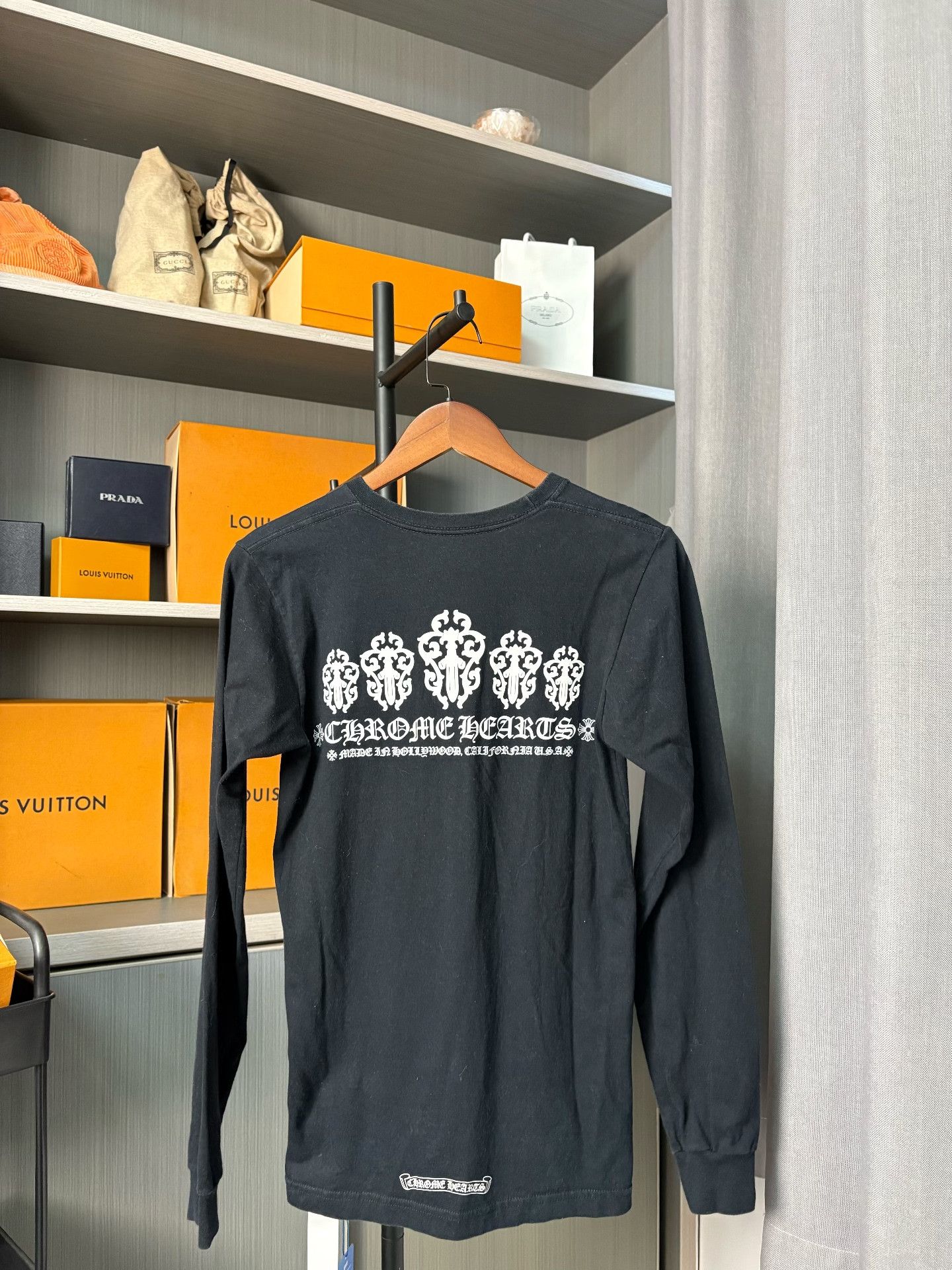 Chrome Hearts Chrome Hearts Black T-Shirt S Men Size US S / EU 44-46 / 1 - 2 Thumbnail
