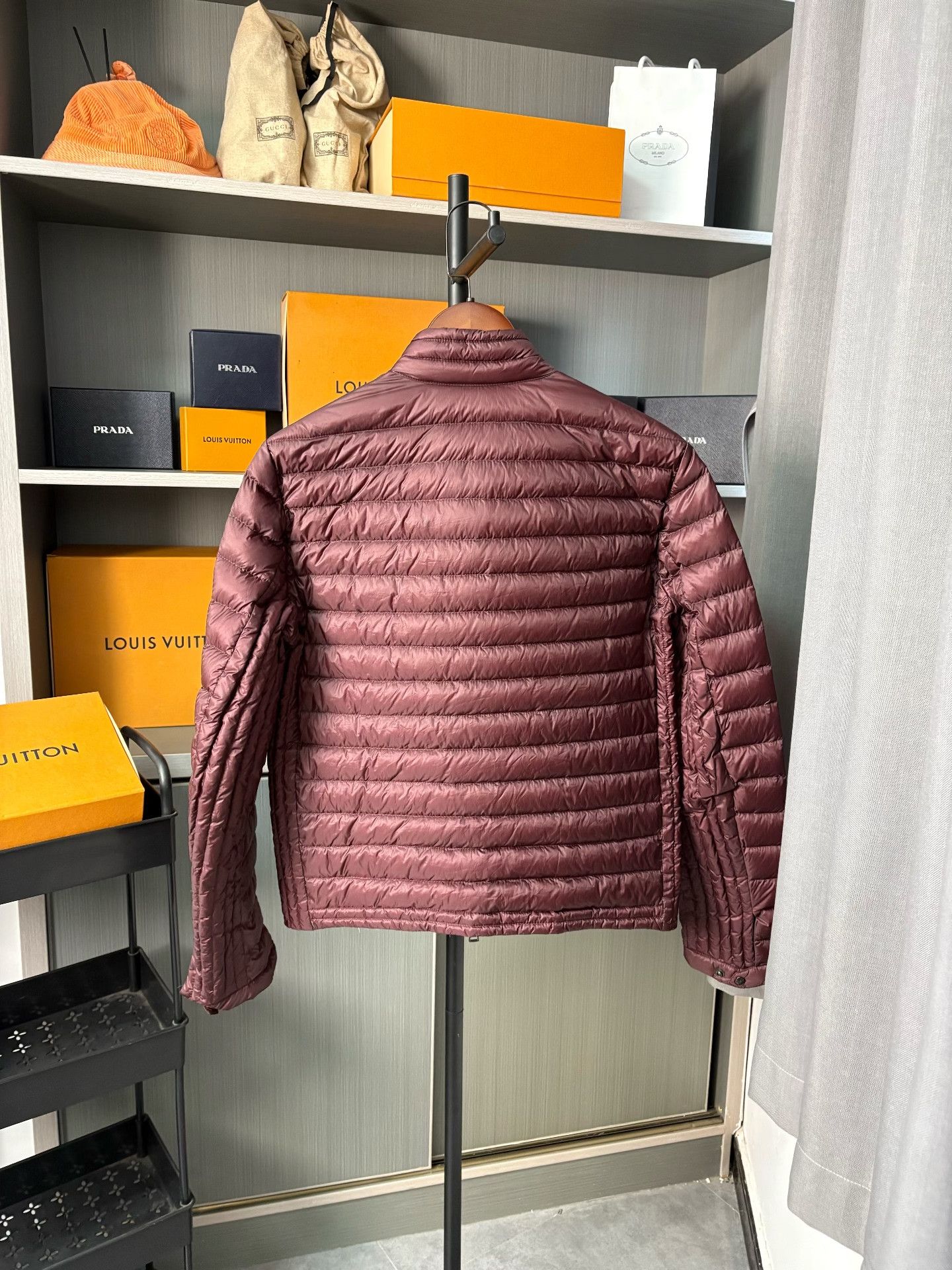 Moncler Moncler Lightweight Down Red Heavy Coat S Men Size US S / EU 44-46 / 1 - 2 Thumbnail