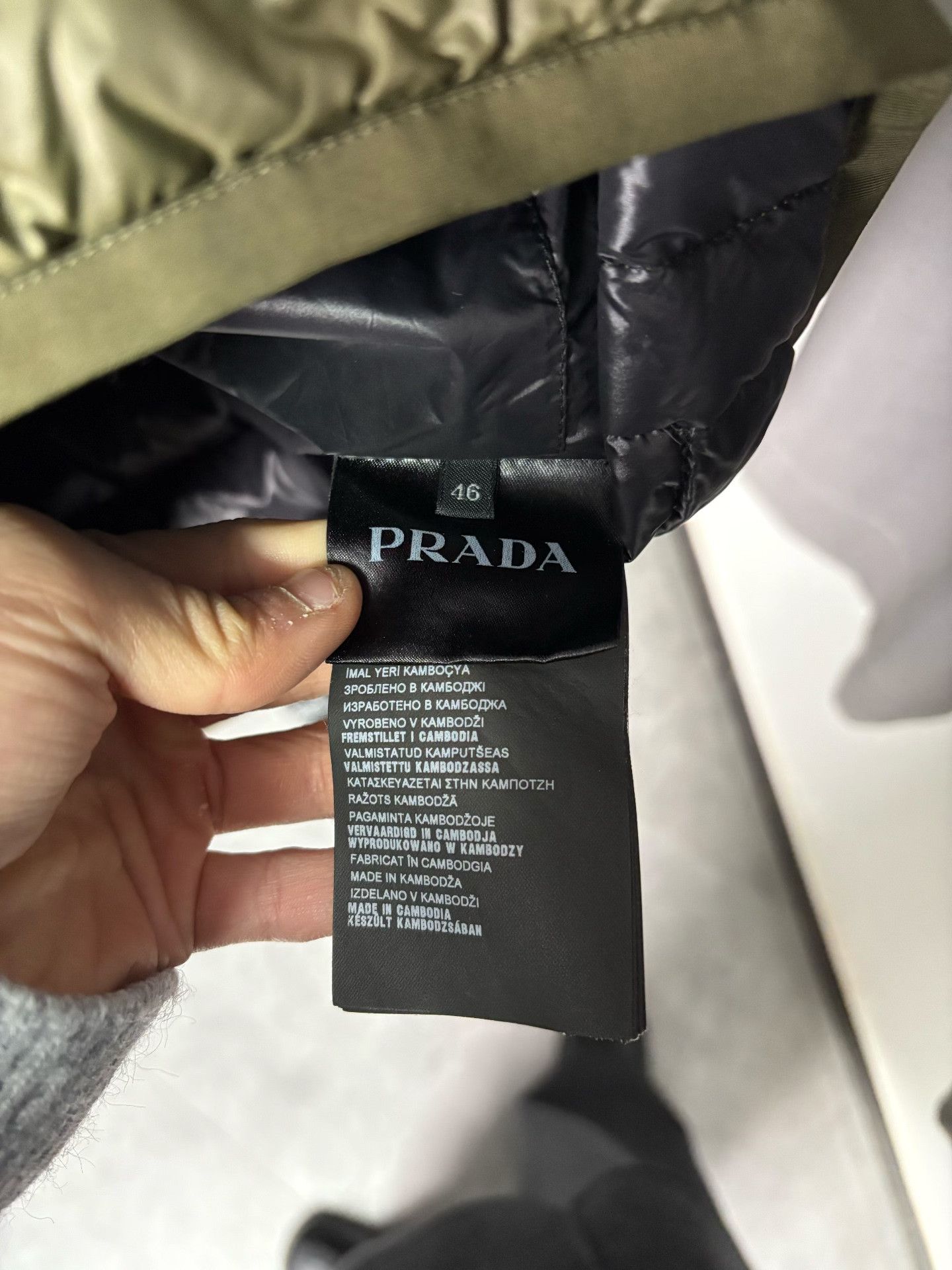 Prada Prada Down Gold Heavy Coat 46 Men Size US L / EU 52-54 / 3 - 6 Thumbnail