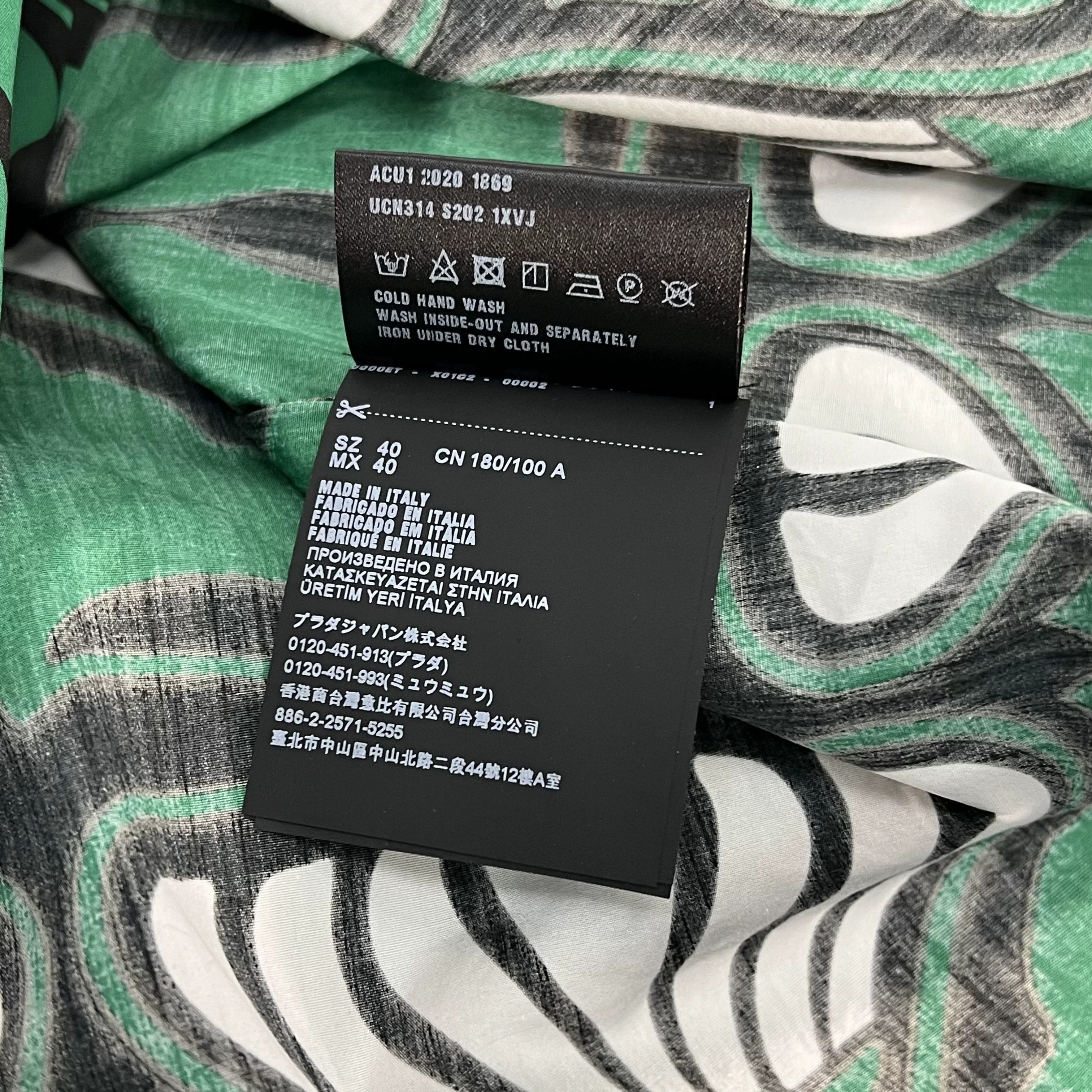 Prada Prada Cotton Multi Shirt M Men Size US M / EU 48-50 / 2 - 8 Thumbnail