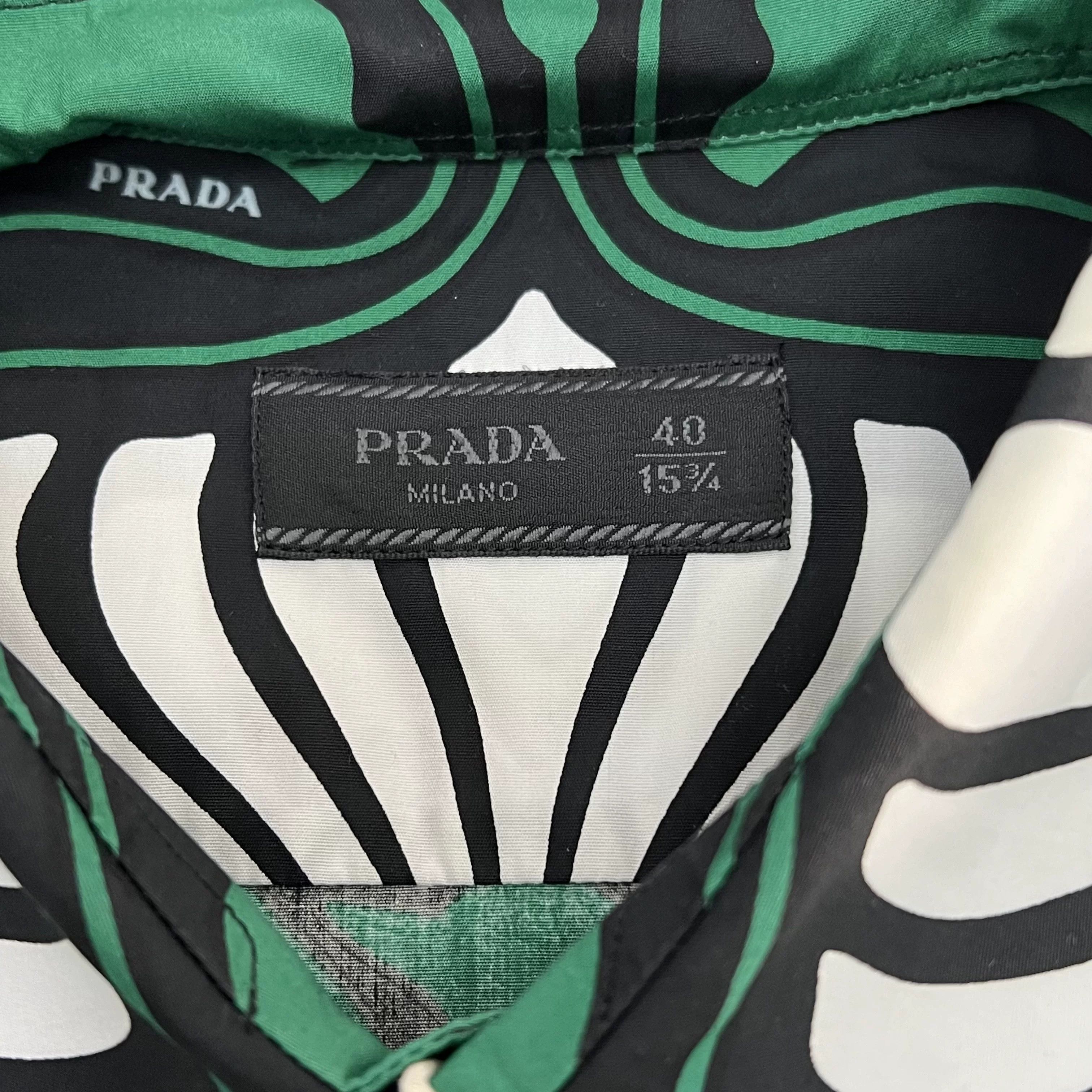 Prada Prada Cotton Multi Shirt M Men Size US M / EU 48-50 / 2 - 3 Thumbnail