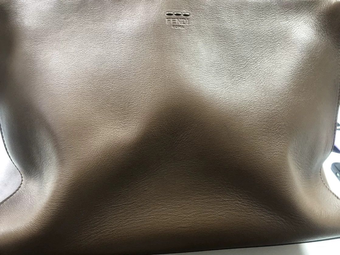 Fendi Fendi Retro Gray Shoulder Bag 36 Women Size ONE SIZE - 9 Thumbnail