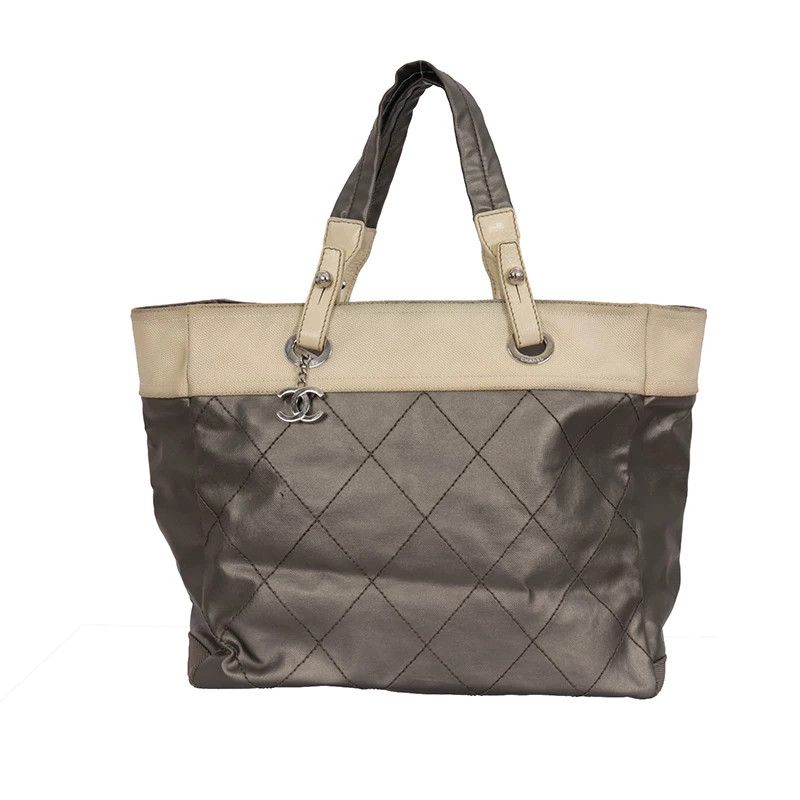 Chanel Chanel Plaid Silver Shoulder Bag 36 Women Size ONE SIZE - 10 Thumbnail