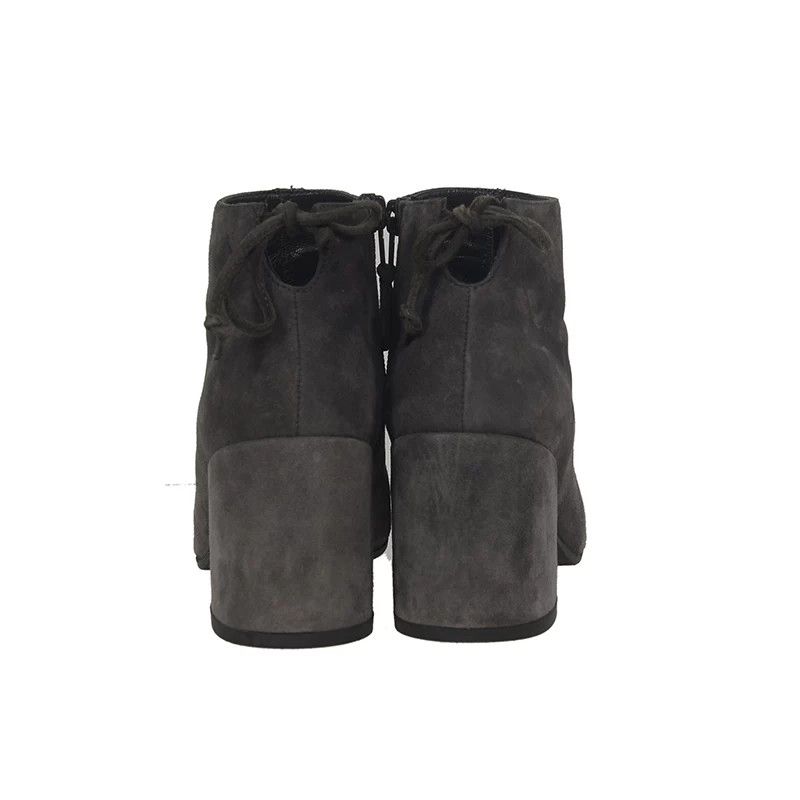 Balenciaga Balenciaga Suede Gold Boots 34 Women Size US 4 / IT 34 - 4 Thumbnail