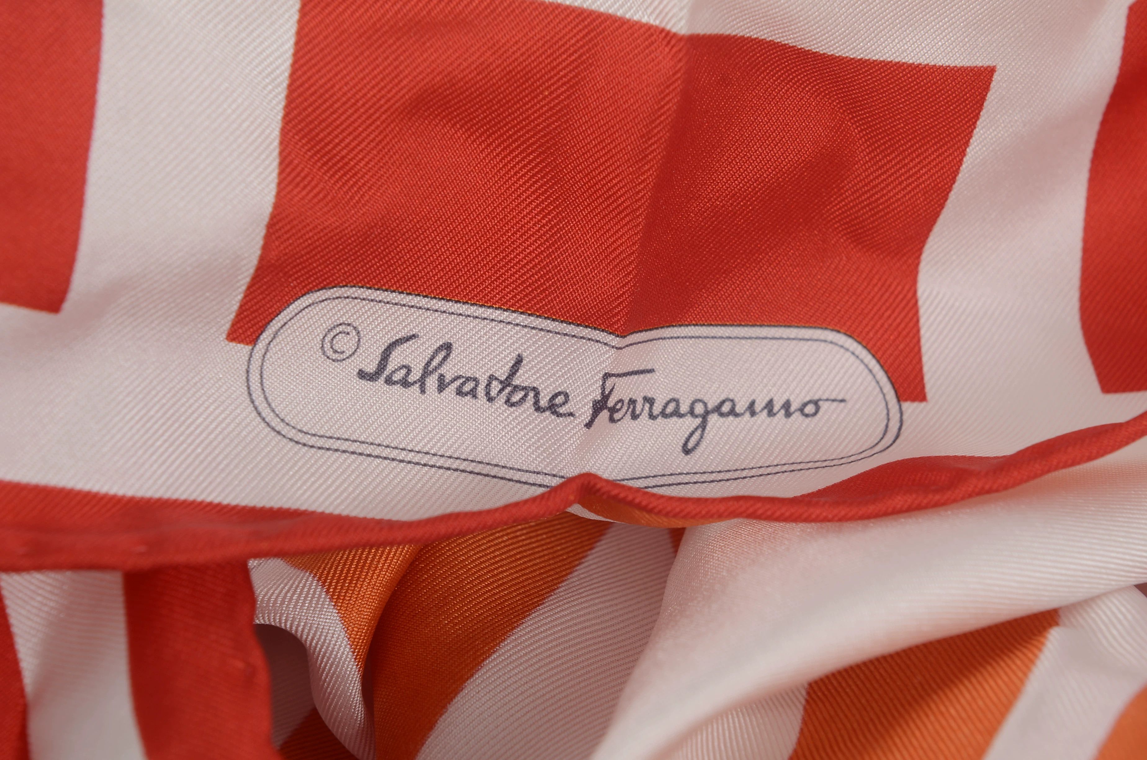 Salvatore Ferragamo Salvatore Ferragamo Scarf Men Size ONE SIZE - 4 Thumbnail