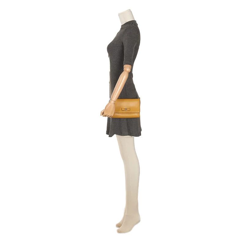 Salvatore Ferragamo Salvatore Ferragamo Gold Shoulder Bag Women Size ONE SIZE - 2 Thumbnail
