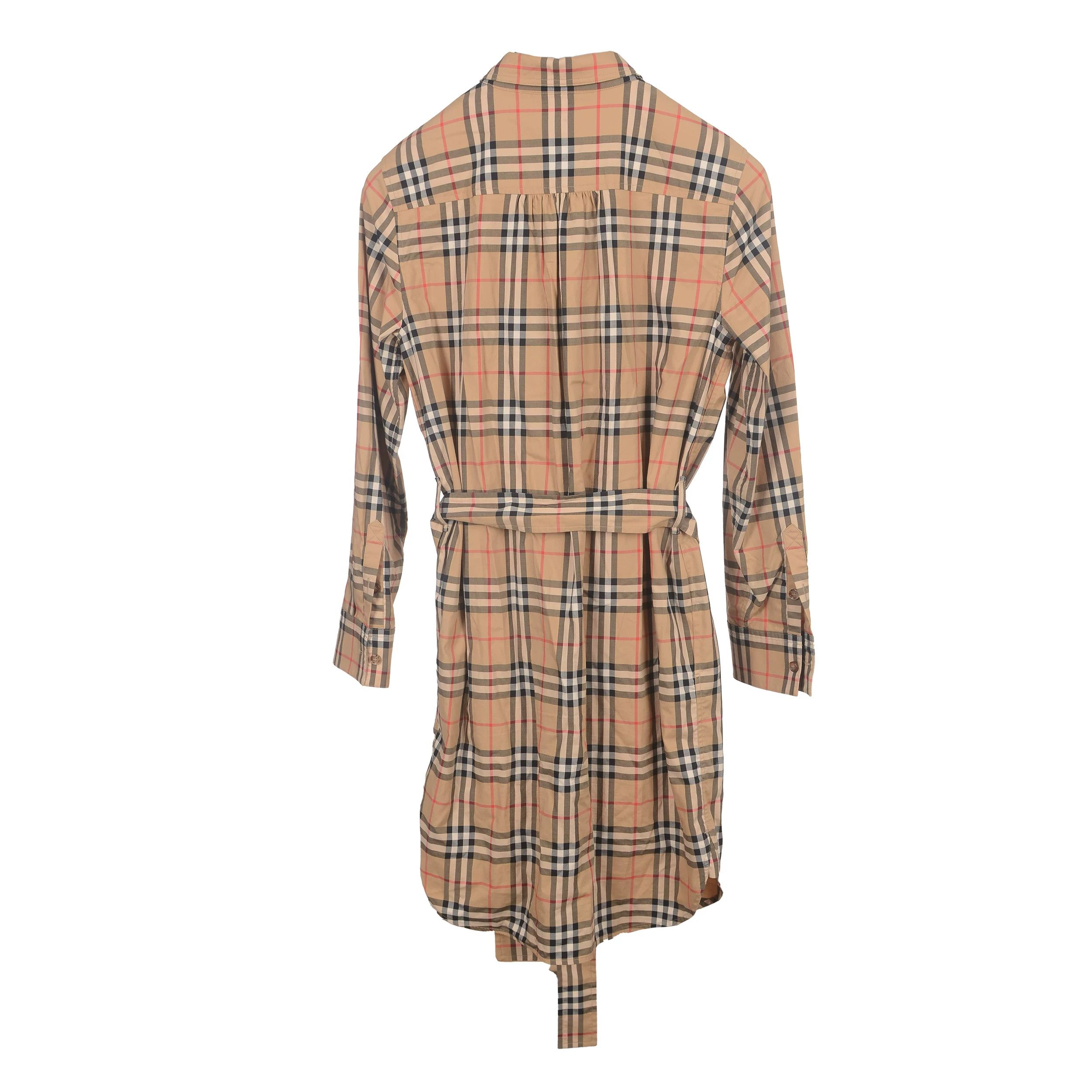 Burberry Burberry Polyester Plaid Dress S Women Size S / US 4 / IT 40 - 2 Thumbnail