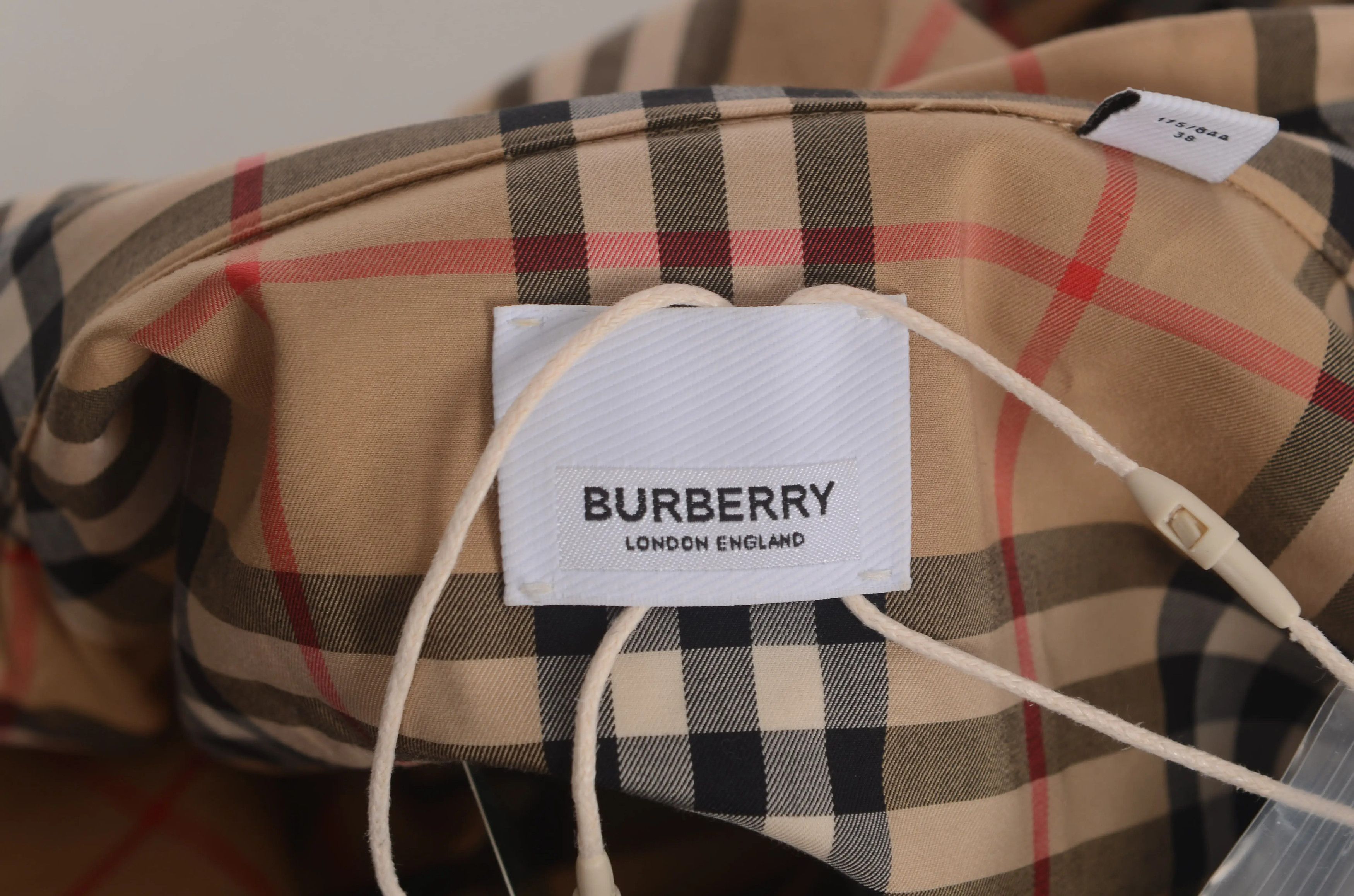 Burberry Burberry Polyester Plaid Dress S Women Size S / US 4 / IT 40 - 5 Thumbnail