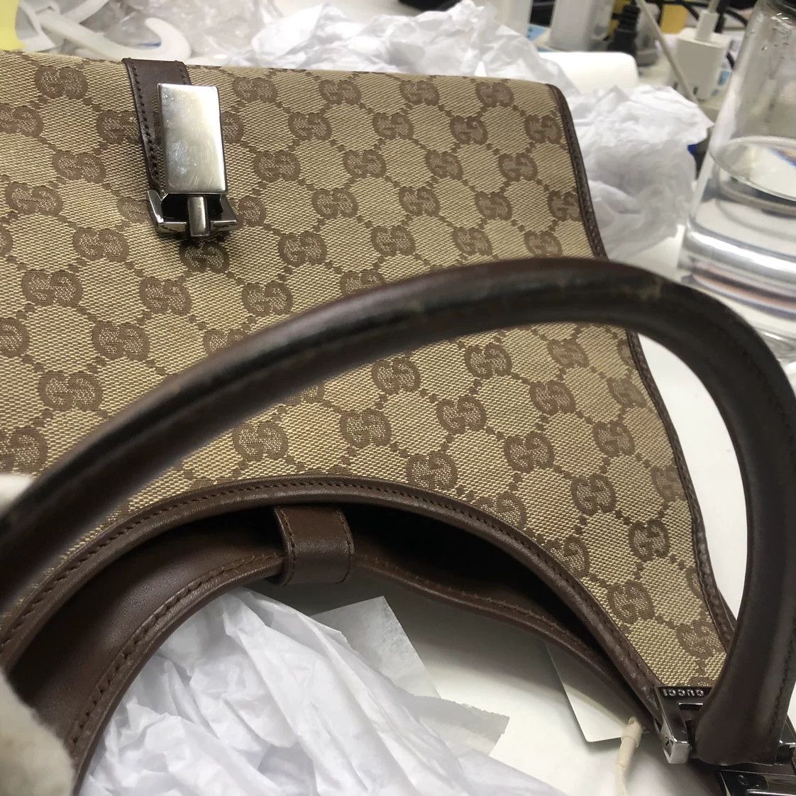 Gucci Gucci Silver Shoulder Bag 31 Women Size ONE SIZE - 9 Thumbnail