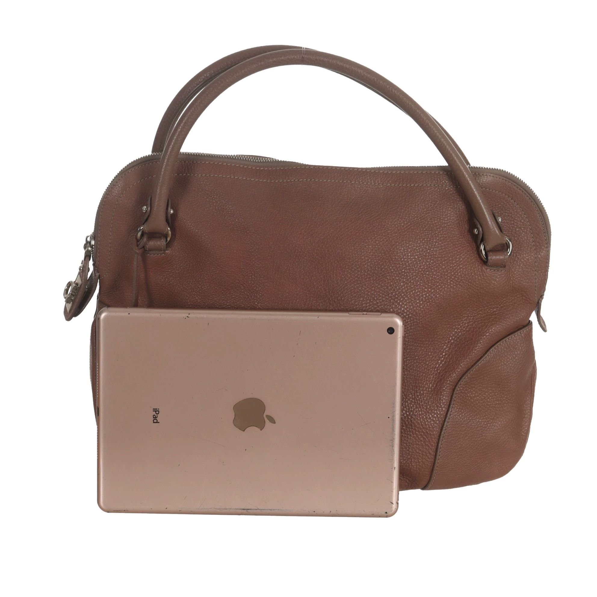 Salvatore Ferragamo Salvatore Ferragamo Silver Shoulder Bag 38 Women Size ONE SIZE - 3 Thumbnail