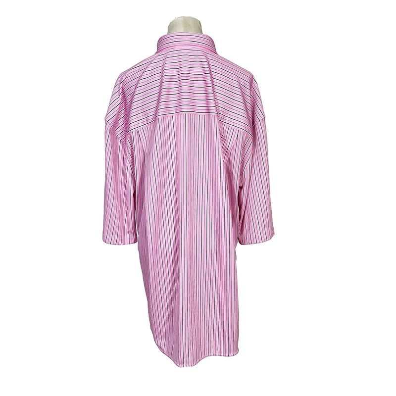 Balenciaga Balenciaga Polyester Striped Shirt XXS Men Size US XXS / EU 40 - 2 Thumbnail