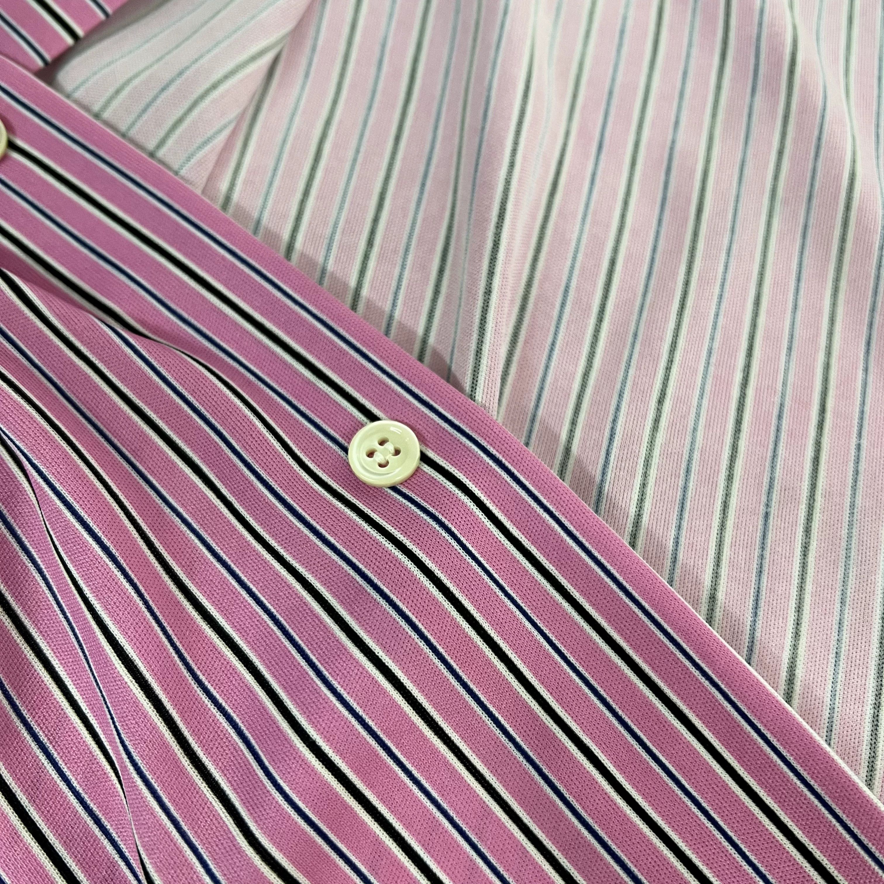 Balenciaga Balenciaga Polyester Striped Shirt XXS Men Size US XXS / EU 40 - 4 Thumbnail