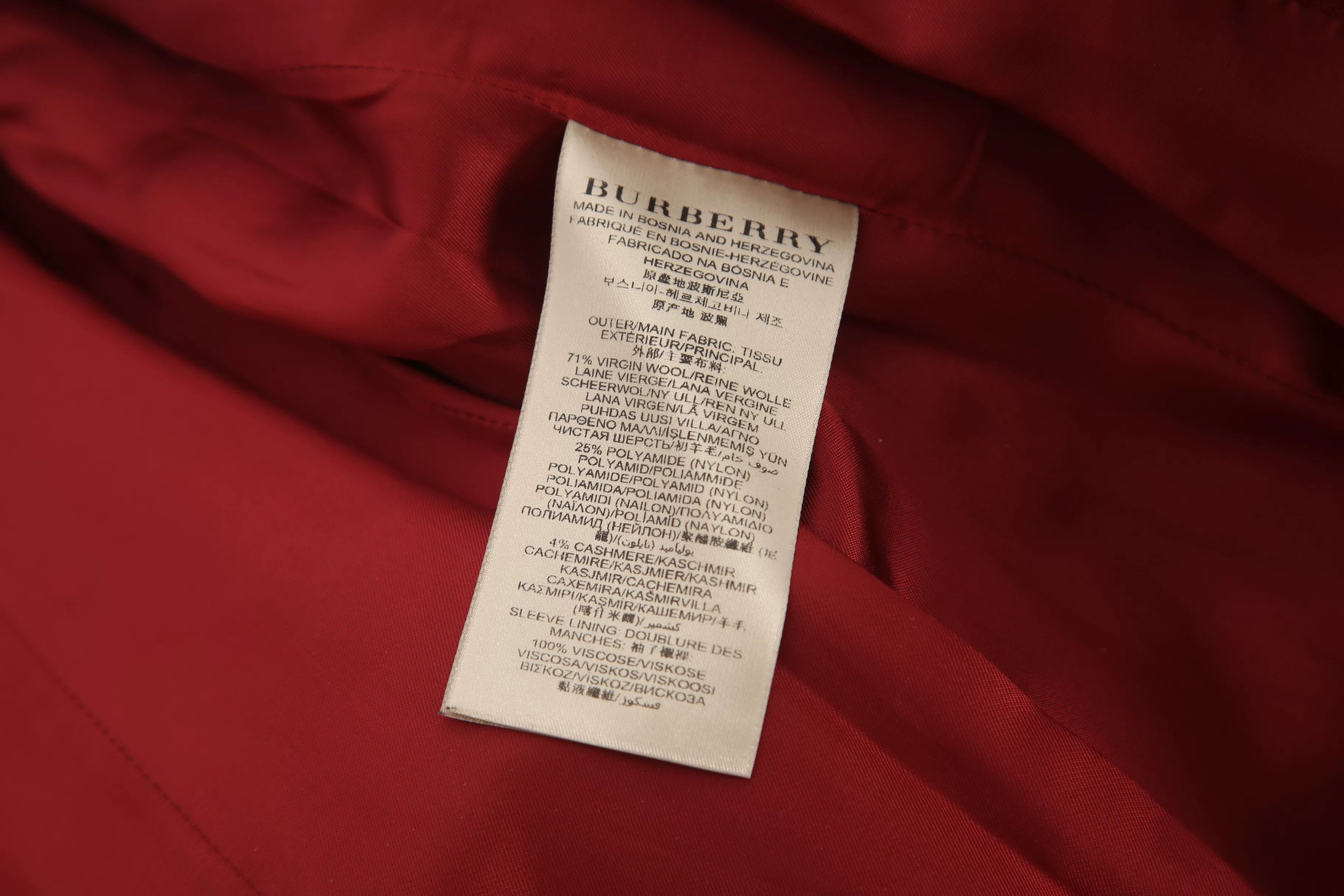 Burberry Burberry Coat XXS Women Size XXS / US 00 / IT 34 - 6 Thumbnail
