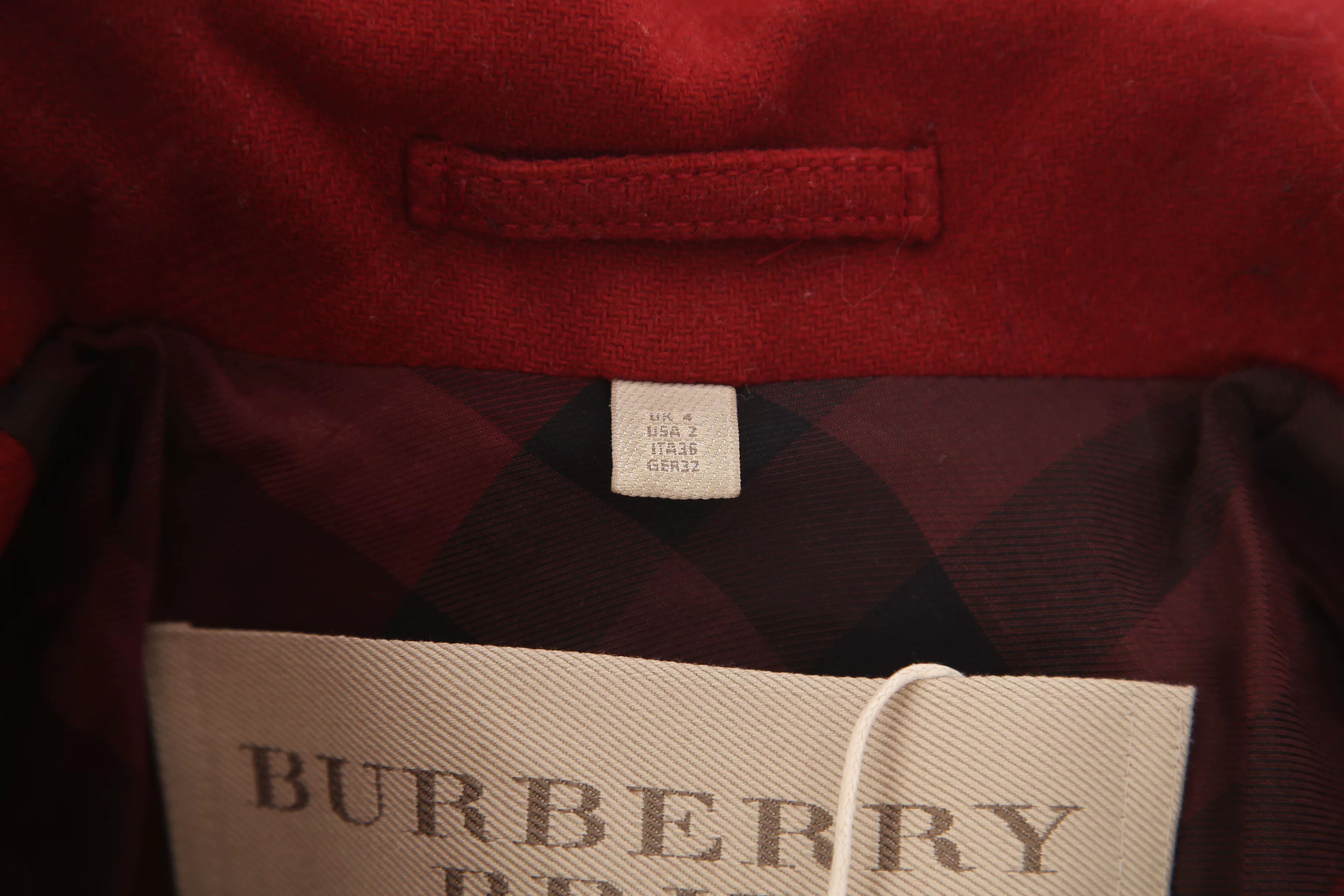 Burberry Burberry Coat XXS Women Size XXS / US 00 / IT 34 - 7 Thumbnail