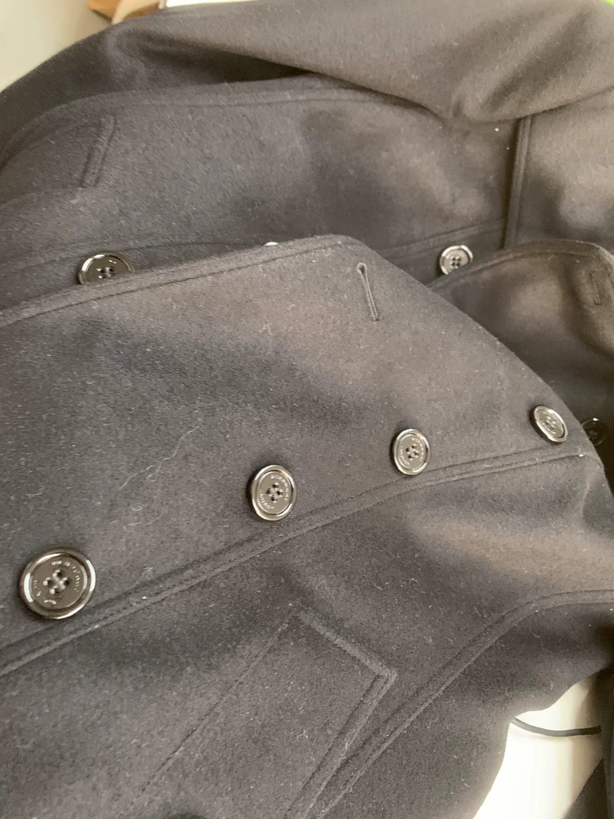 Burberry Burberry Wool Coat S Women Size S / US 4 / IT 40 - 7 Thumbnail